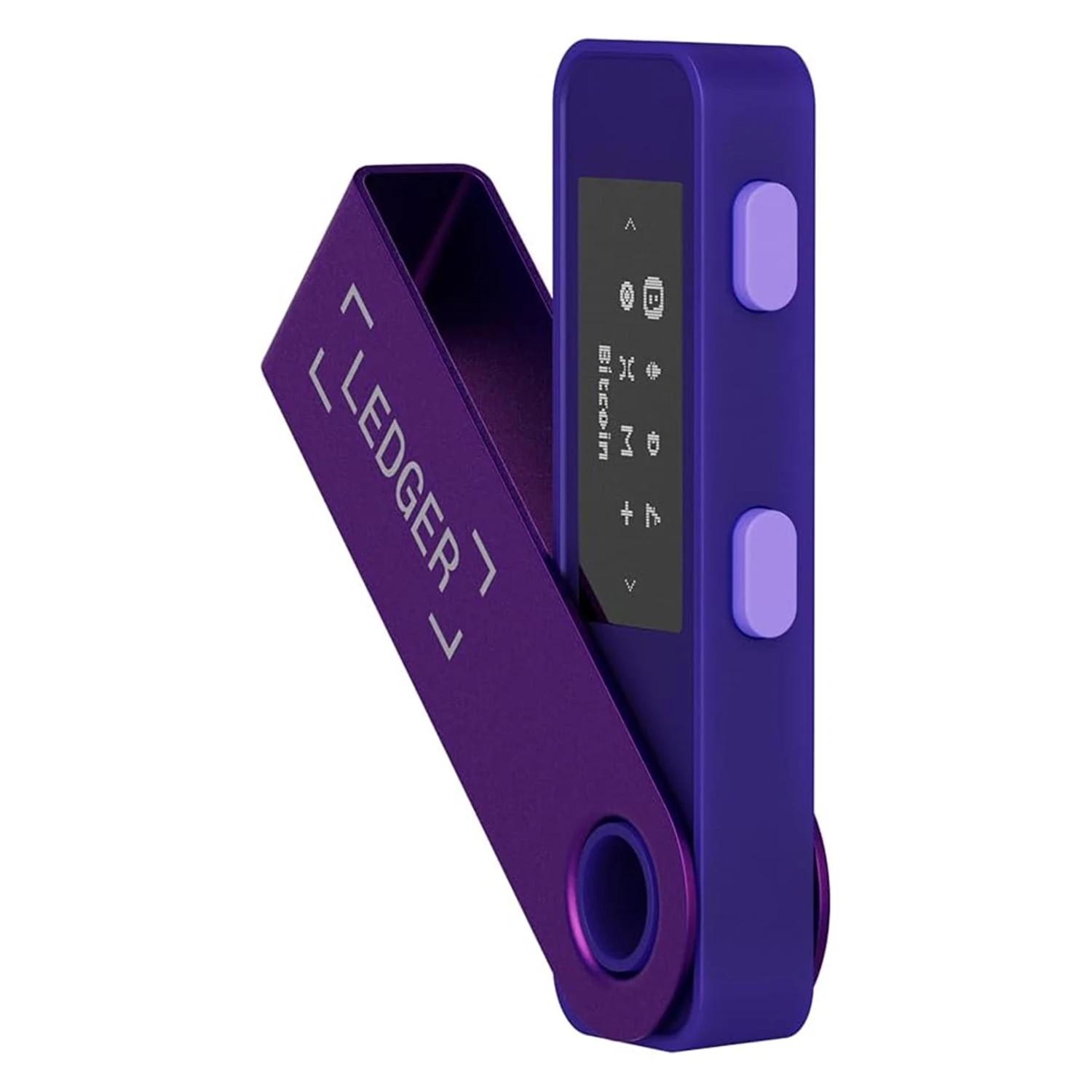 Cartera Para Criptomonedas Ledger Nano S Plus Usb-c - Morado