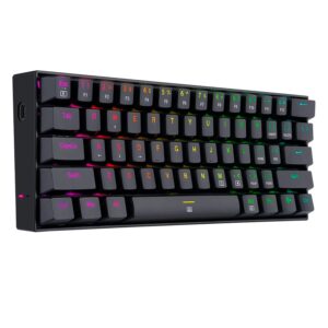 Teclado Gamer Redragon Dragonborn K630rgb Switch Brown - Negro - Imagen 3
