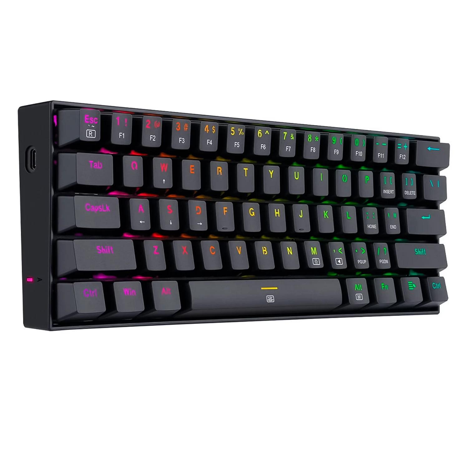 Teclado Gamer Redragon Dragonborn K630rgb Switch Brown - Negro - Imagen 3