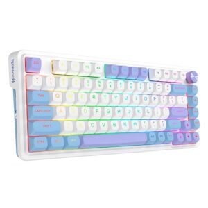Taclado Gamer Redragon Ucal Magnetic K673wb Rgb - Blanco - Imagen 3