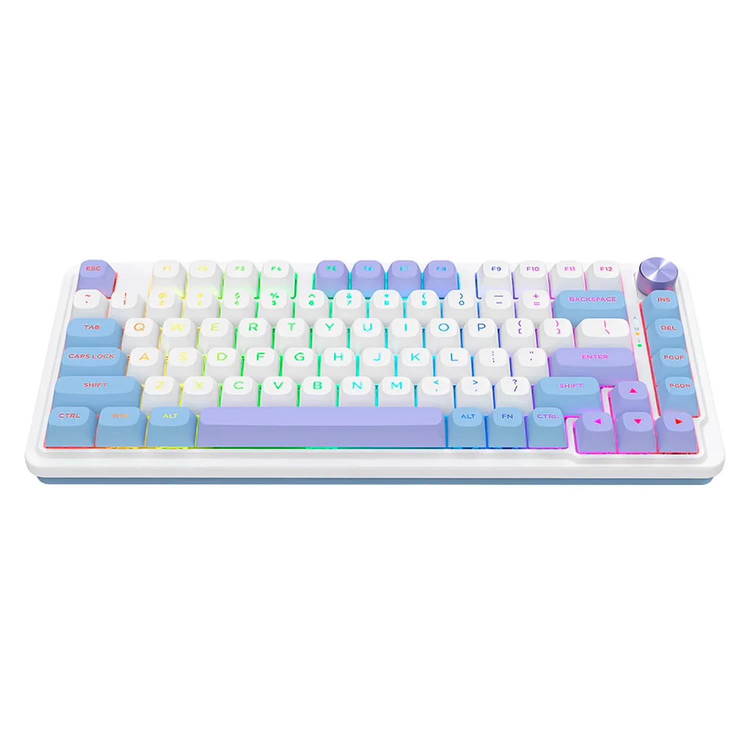 Taclado Gamer Redragon Ucal Magnetic K673wb Rgb - Blanco - Imagen 4