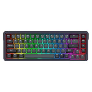 Teclado Gamer Redragon Magnetic K709gb Rgb - Negro