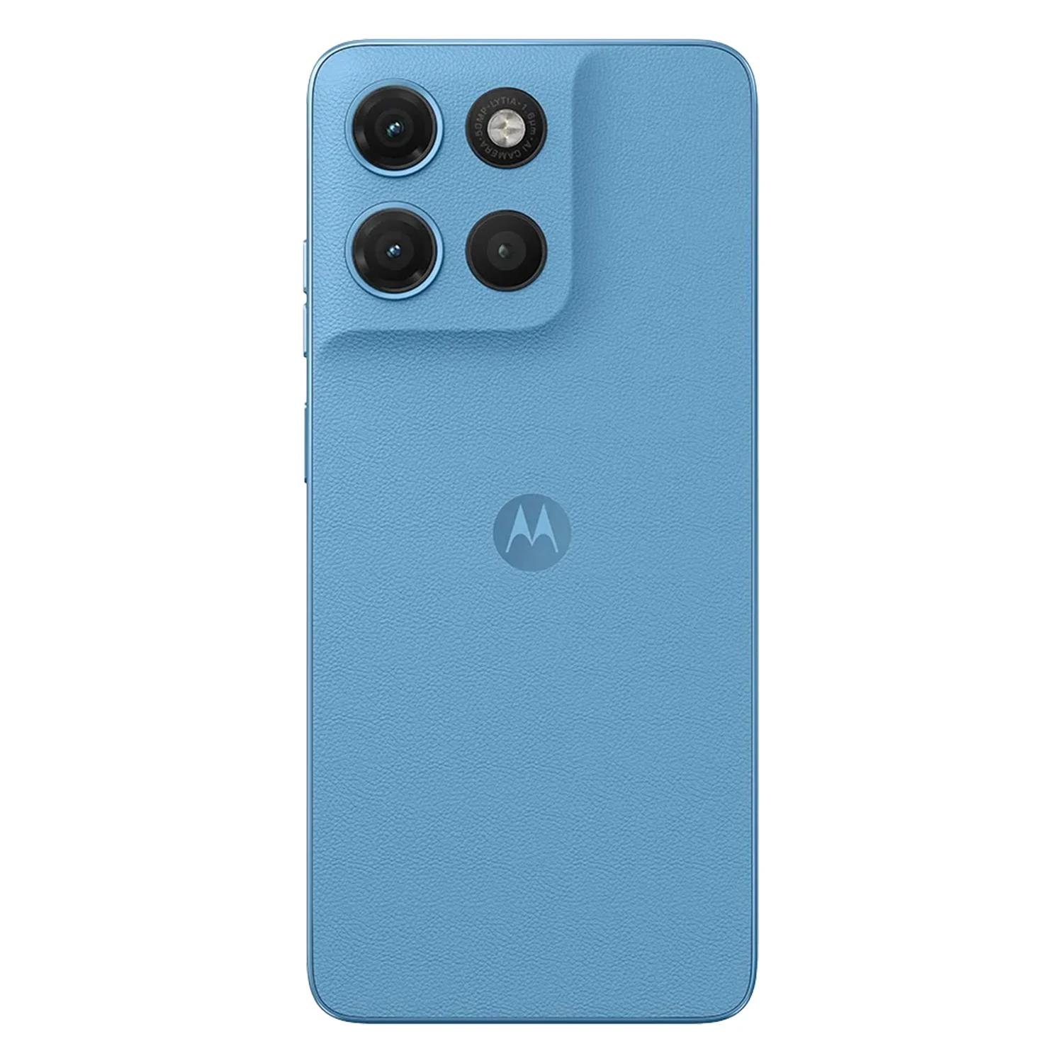Smartphone Motorola G17 Xt2623-1 256gb 4gb Ram Dual Sim Pantalla 6.72" - Azul - Imagen 4