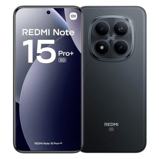 Smartphone Xiaomi Redmi Note 15 Pro+ 5g Global 512gb 12gb Ram Dual Sim Pantalla 6.83" - Negro (pequeño Pequeño)