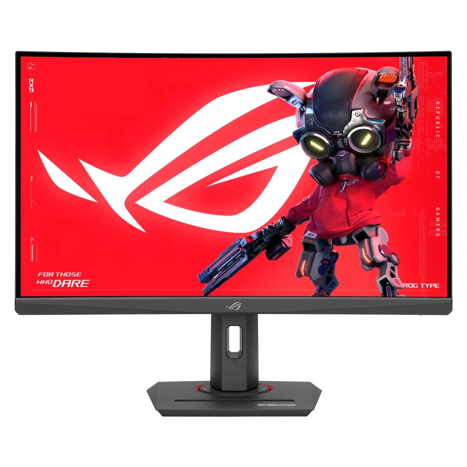 Monitor Gamer Asus Rog Strix Xg27wcms 27" Quad Hd Curvo 280hz Va - Negro