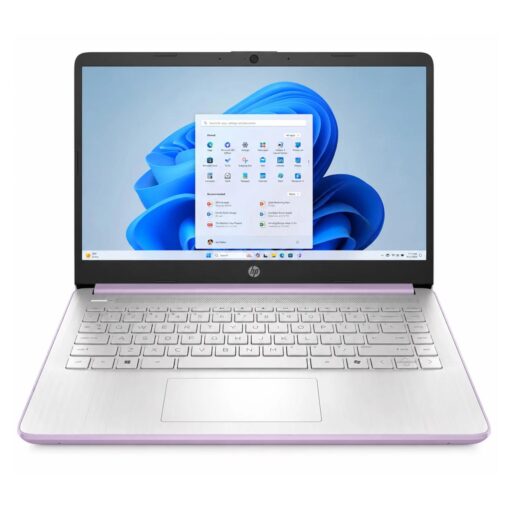 Notebook Hp Intel N150 4gb Ram 128gb Ufs Pantalla 14" Hd Windows 11 Inglés Lila - 14-dq6104dx