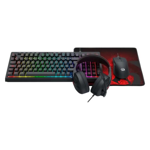 Alternative view of Kit Gamer Redragon Teclado K515rgb-sp + Mouse M724 + Headset S211 + Mousepad P016 - S147-sp