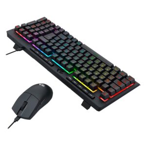 Kit Gamer Redragon Teclado K515rgb-sp + Mouse M724 + Headset S211 + Mousepad P016 - S147-sp - Imagen 4