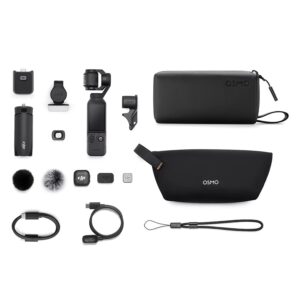 Camara De Acción Dji Osmo Pocket 4 Creator Combo Wifi 4k Estabilizador - Negro - Imagen 5