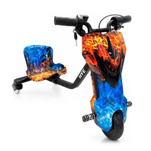 Triciclo Elétrico HYE HY-TR02 8.5" 250W - Azul Y Rojo - Imagen 2