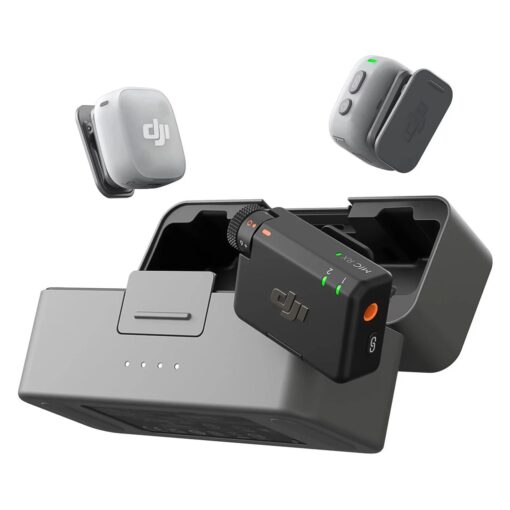 Dji Micrófono Mic Mini 2 (2 Tx + 1 Rx + Charging Case)