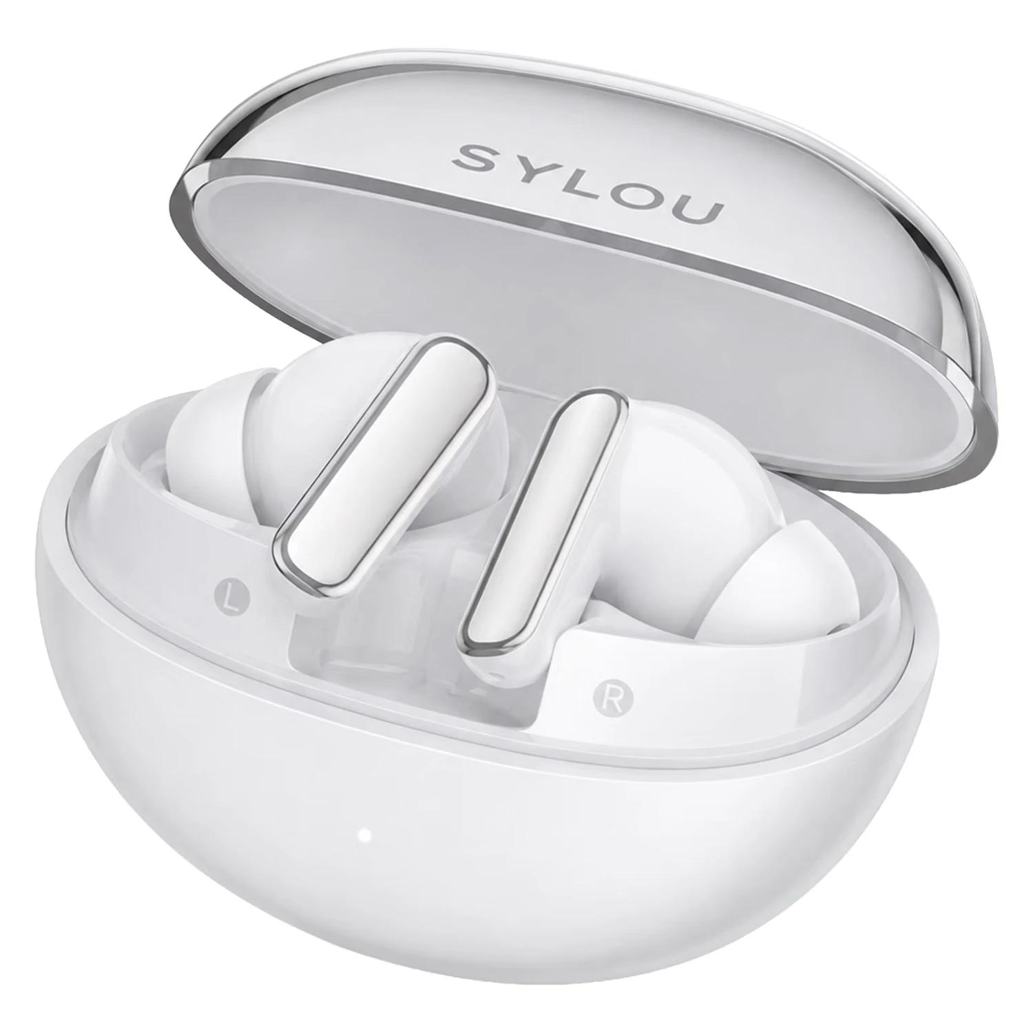 Auriculares Haylou Flowbuds N55 Wireless - Blanco - Imagen 2