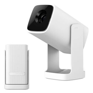 Projector PORTABLE SMART WANBO CUBE 1 350LUMENS ALPINE WHITE - Imagen 3