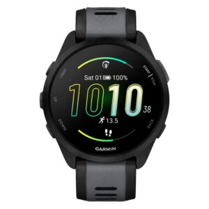 Smartwatch Garmin Forerunner 165 010-02863-aa/ac - Negro Y Gris