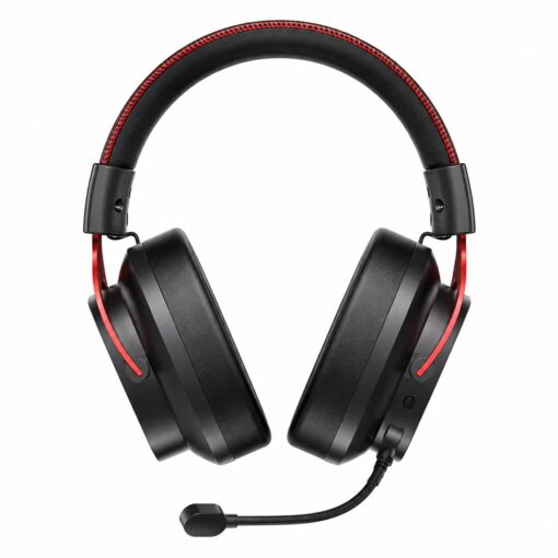 Alternative view of Auriculares QCY VT200 HEROAD BH25H8GMB GAMING C/MIC ARCO BLACK/RED