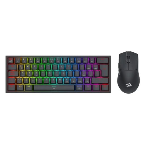 Kit Gamer Redragon Teclado K617rgb-sp + Mouse M724 - S143