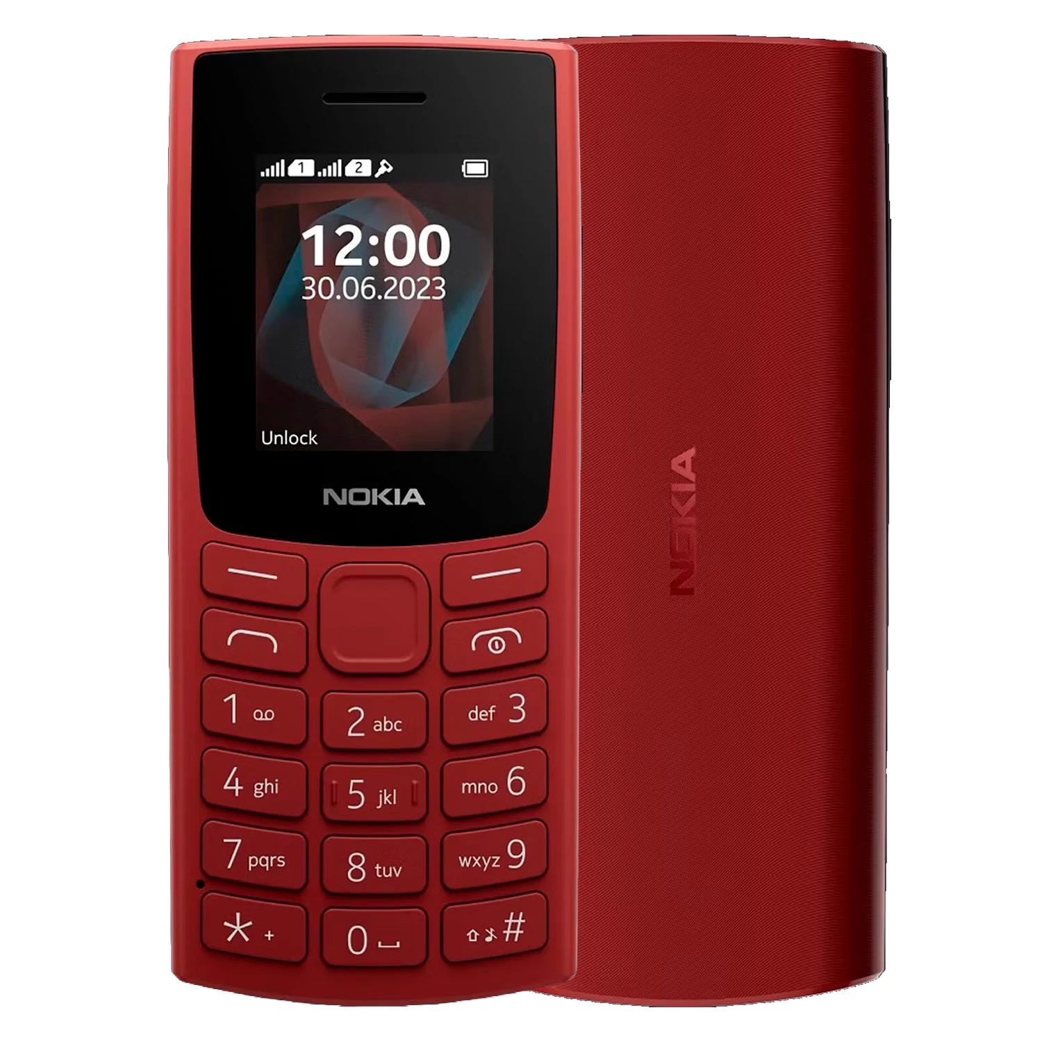 Celular Nokia 110 TA-1556 Dual SIM Pantalla 1.8" - Rojo
