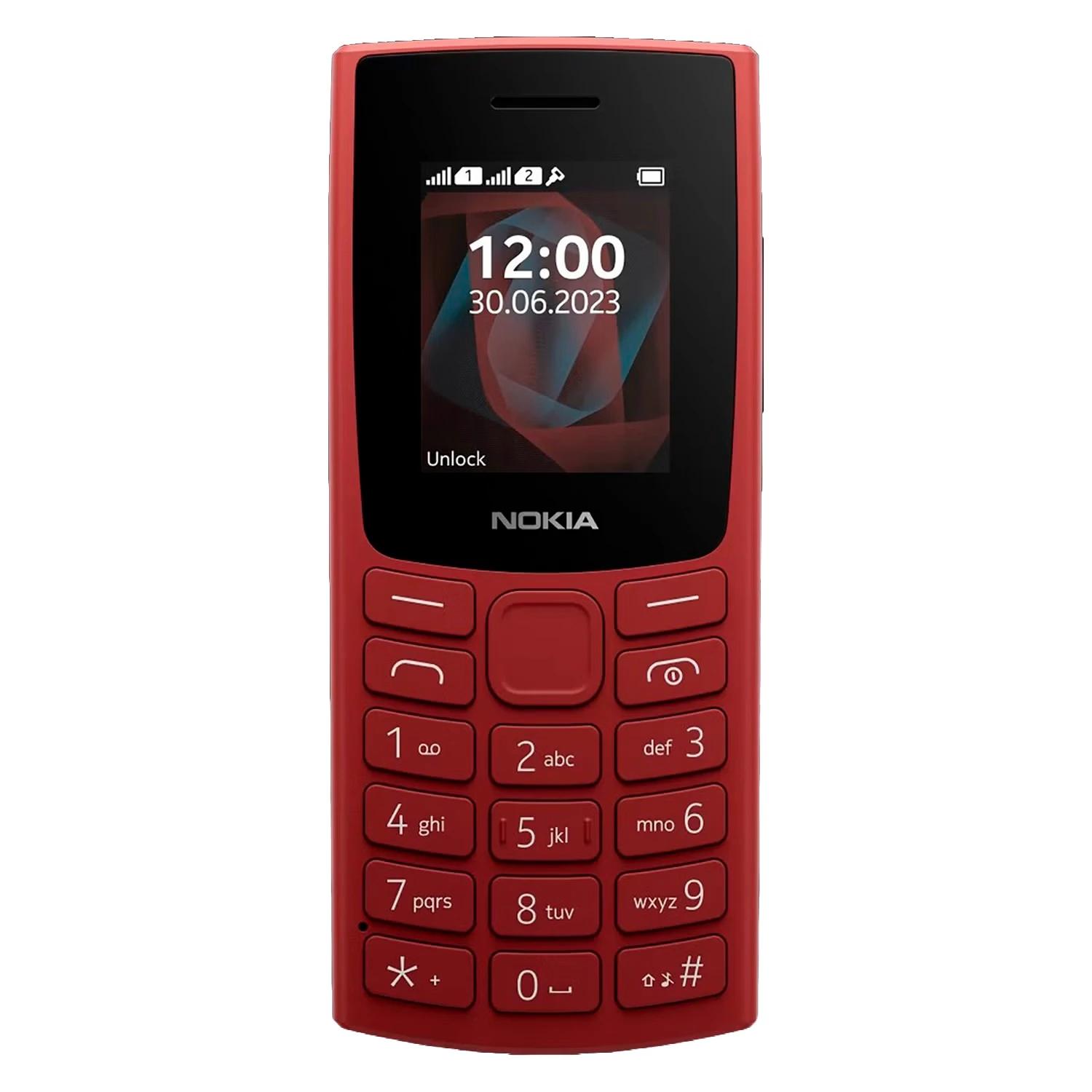 Celular Nokia 110 TA-1556 Dual SIM Pantalla 1.8" - Rojo - Imagen 2