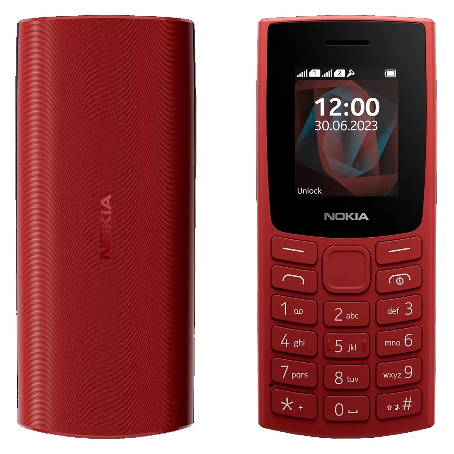 Celular Nokia 110 TA-1556 Dual SIM Pantalla 1.8" - Rojo - Imagen 4