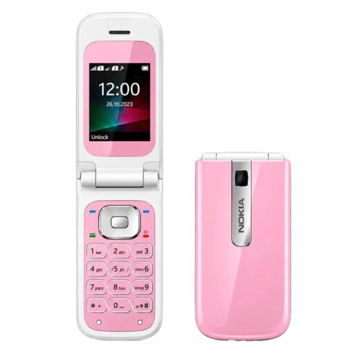 Celular Nokia Flip 2505 RM-307 Dual SIM Pantalla 1.8"- Rosa