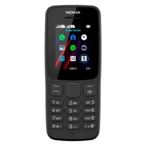 Celular Nokia 106 TA-1190 Dual SIM Pantalla 1.8" - Negro - Imagen 2