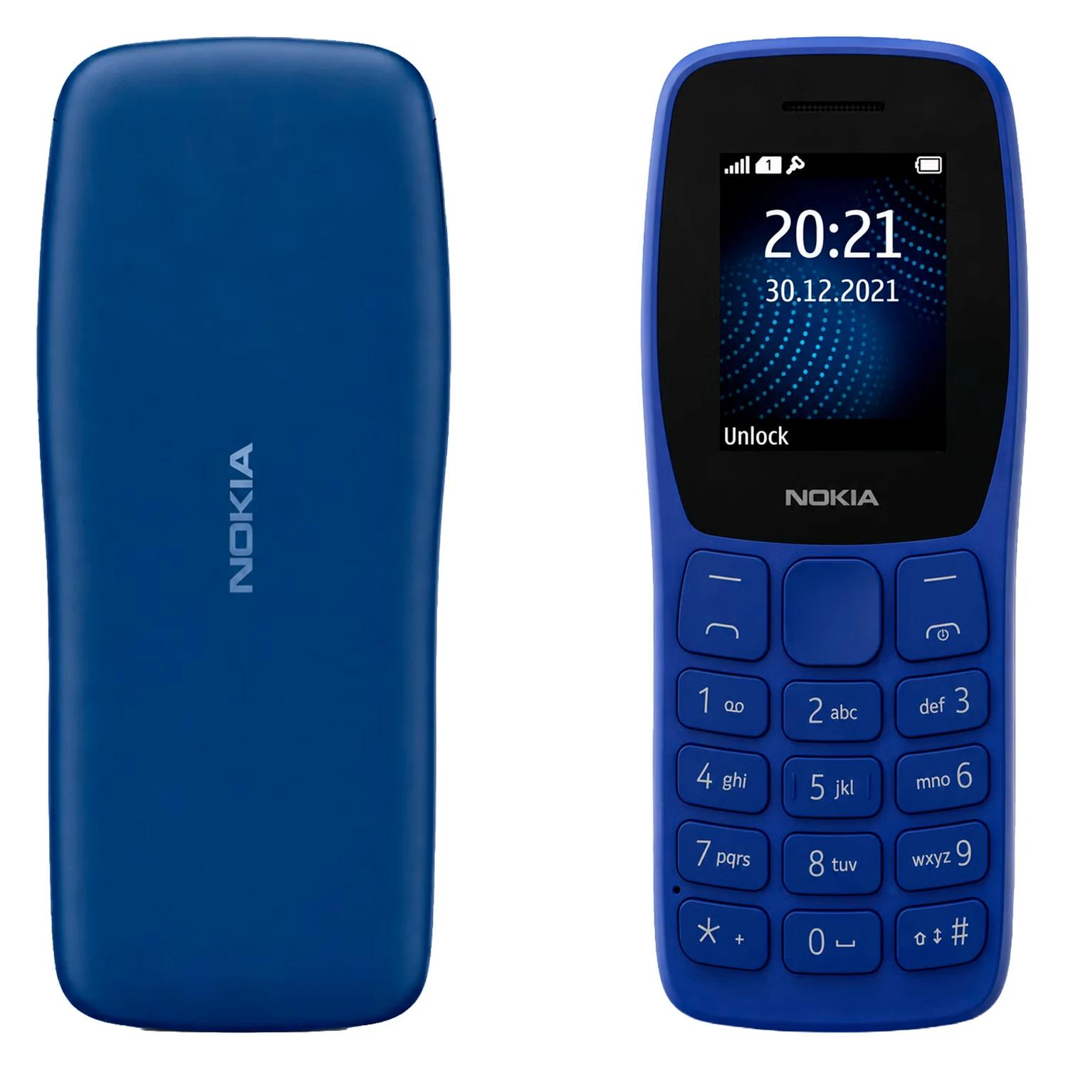 Celular Nokia 105 4G TA-1410 Dual SIM Pantalla 1.4" - Azul - Imagen 4