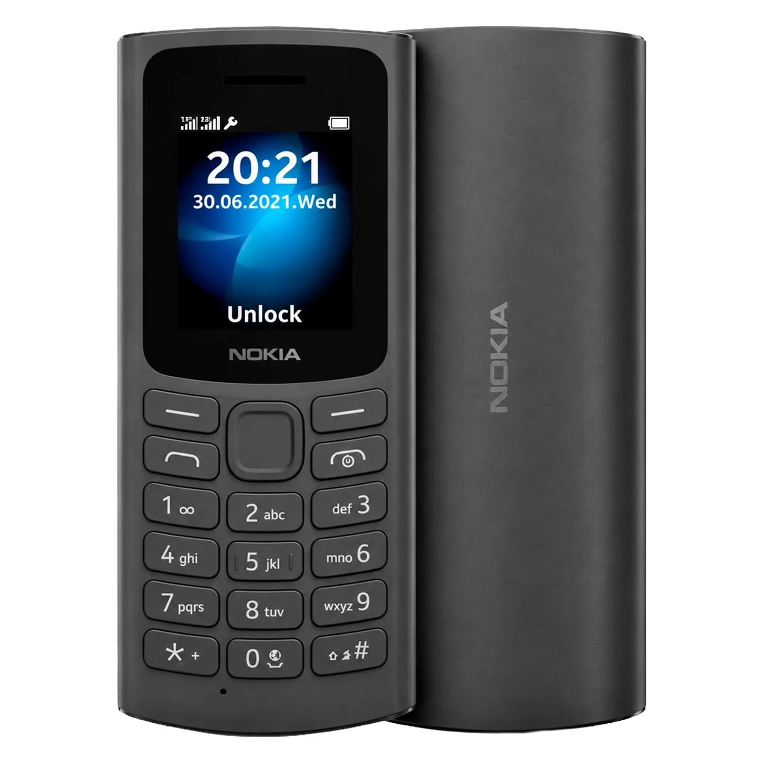 Celular Nokia 105 4G TA-1557 Dual SIM Pantalla 1.4" - Negro