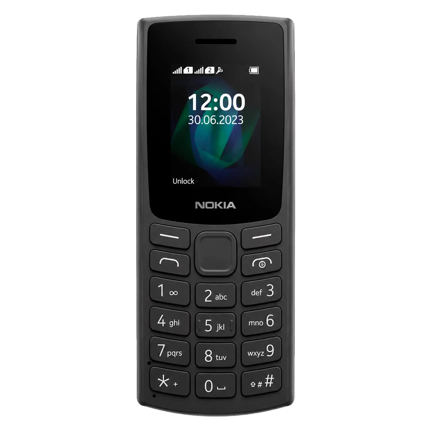 Celular Nokia 105 4G TA-1557 Dual SIM Pantalla 1.4" - Negro - Imagen 2