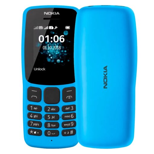 Celular Nokia 106 TA-1114 Dual SIM Pantalla 1.8" - Azul