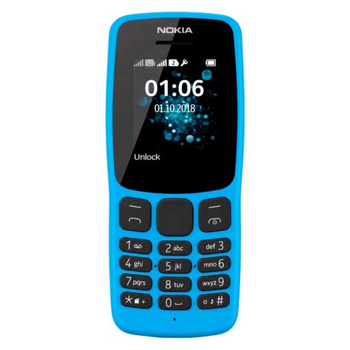 Alternative view of Celular Nokia 106 TA-1114 Dual SIM Pantalla 1.8" - Azul