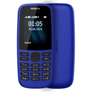 Celular Nokia 105 4g Ta-385 Dual Sim Pantalla 1.4" - Azul
