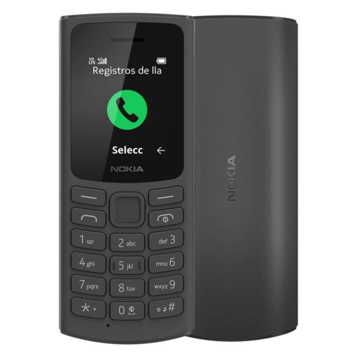 Celular Nokia 105 4g Ta-385 Dual Sim Pantalla 1.4" - Negro
