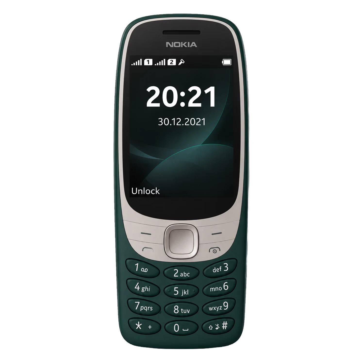 Celular Nokia 6310 4g Ta-1400 Dual Sim Pantalla 2.8" - Verde - Imagen 2