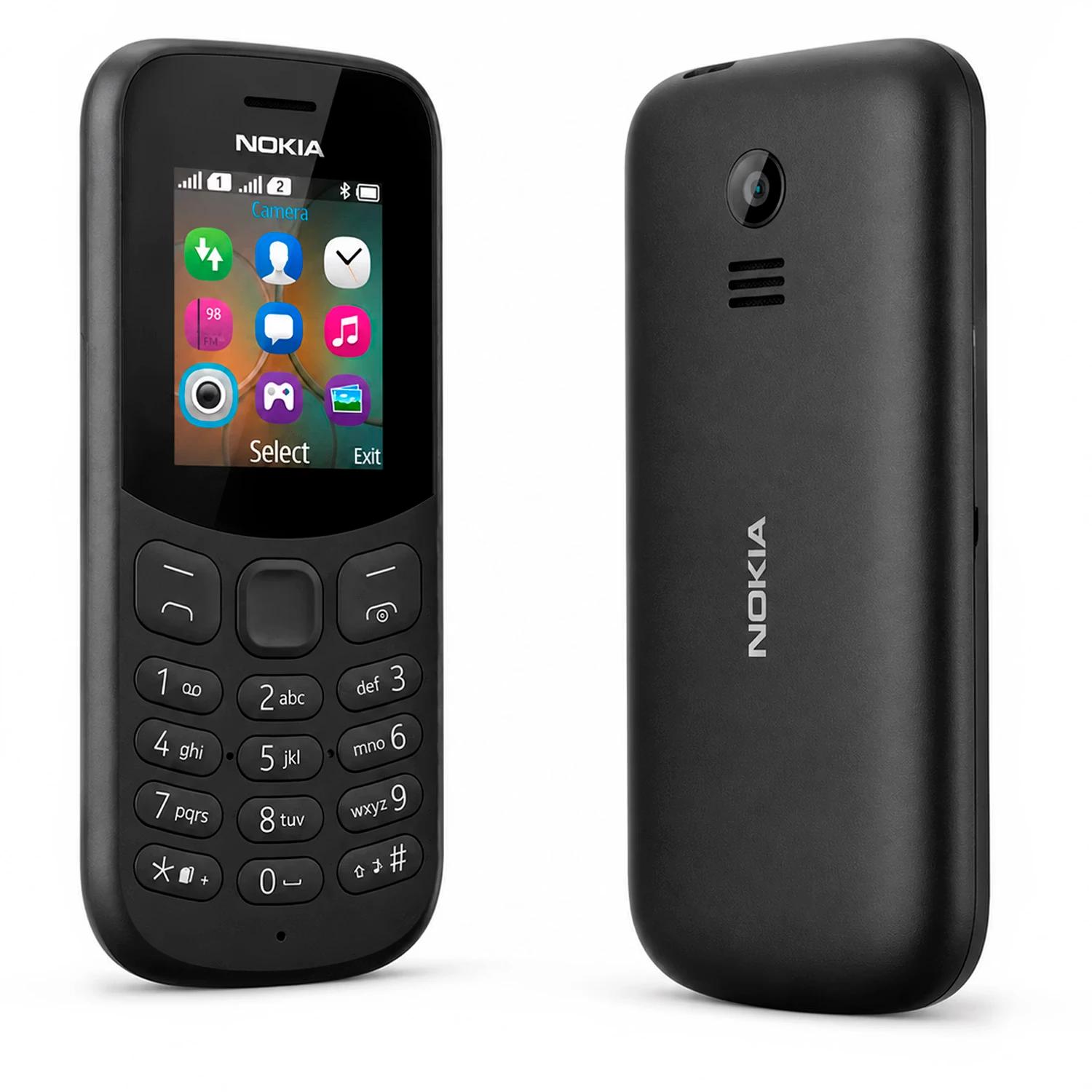 Celular Nokia 130 Ta-1017 Dual Sim Pantalla 1.8" - Negro - Imagen 4