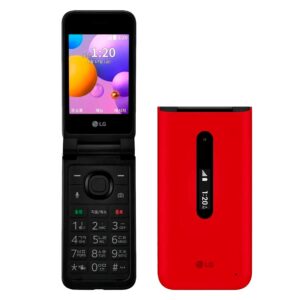 Smartphone Lg Folder 2 Lm-y120k Pantalla 2.8" - Rojo