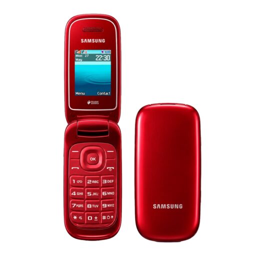 Smartphone Samsung Flip Gt-e1272 Dual Sim Pantalla 1.77" - Rojo