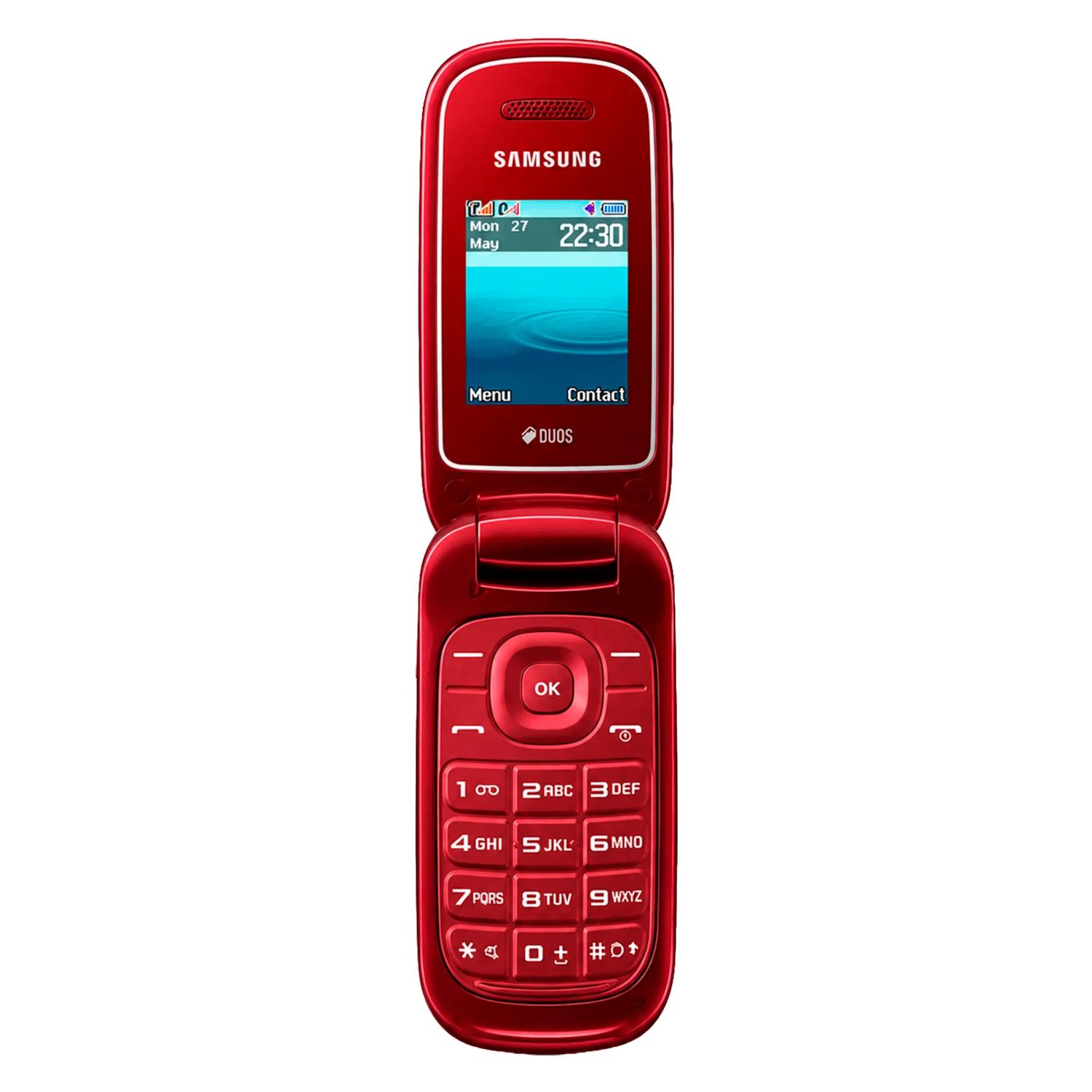 Smartphone Samsung Flip Gt-e1272 Dual Sim Pantalla 1.77" - Rojo - Imagen 2