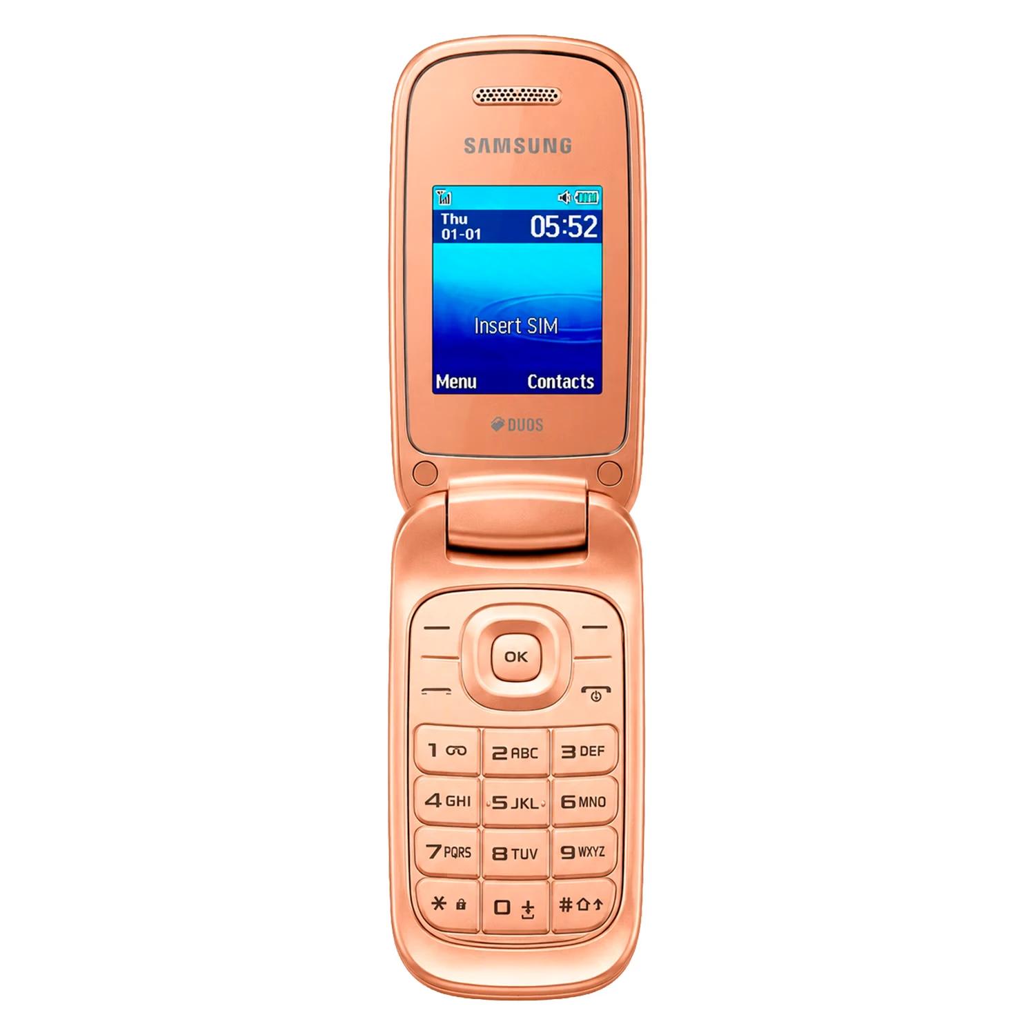 Smartphone Samsung Flip Gt-e1272 Dual Sim Pantalla 1.77" - Dorado - Imagen 2