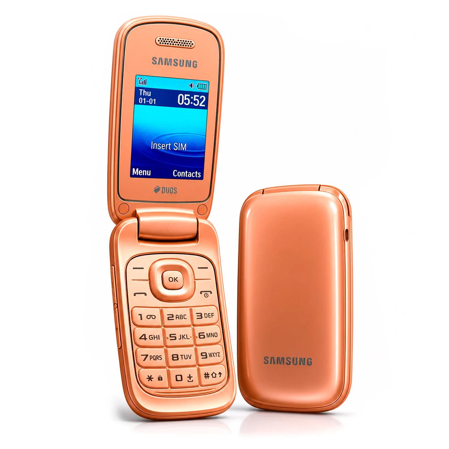 Smartphone Samsung Flip Gt-e1272 Dual Sim Pantalla 1.77" - Dorado - Imagen 4