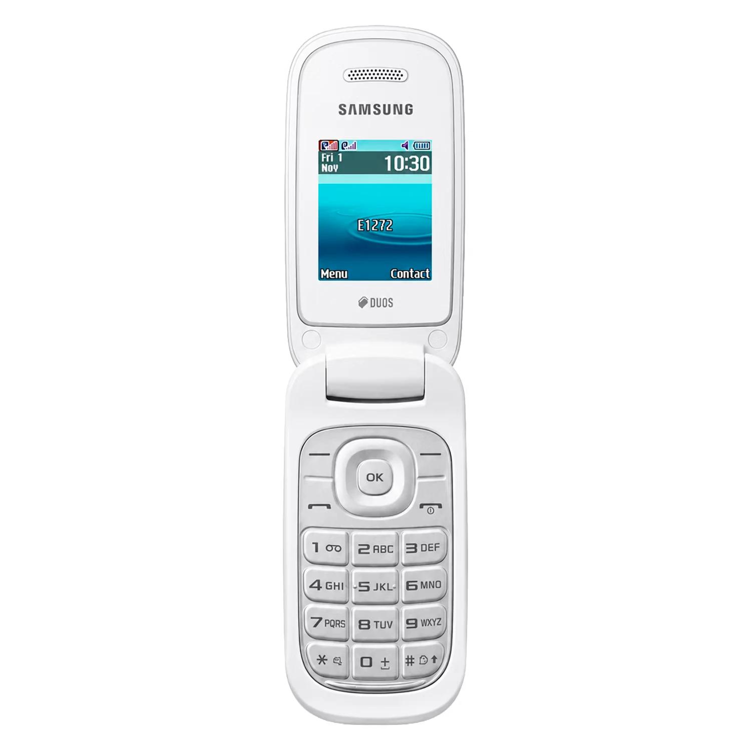 Smartphone Samsung Flip Gt-e1272 Dual Sim Pantalla 1.77" - Blanco - Imagen 2