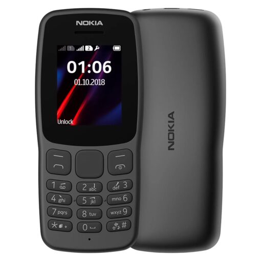 Smartphone Nokia 106 4g Ta-1114 Dual Sim Pantalla 1.8" - Negro