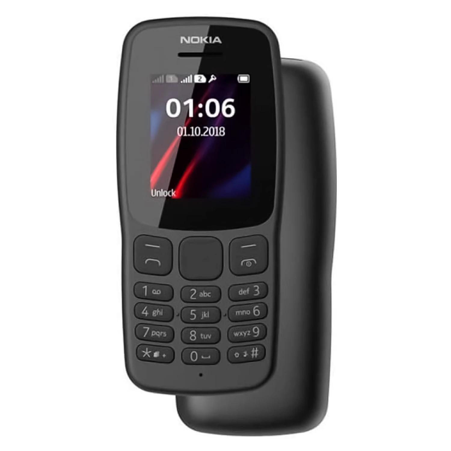 Smartphone Nokia 106 4g Ta-1114 Dual Sim Pantalla 1.8" - Negro - Imagen 4