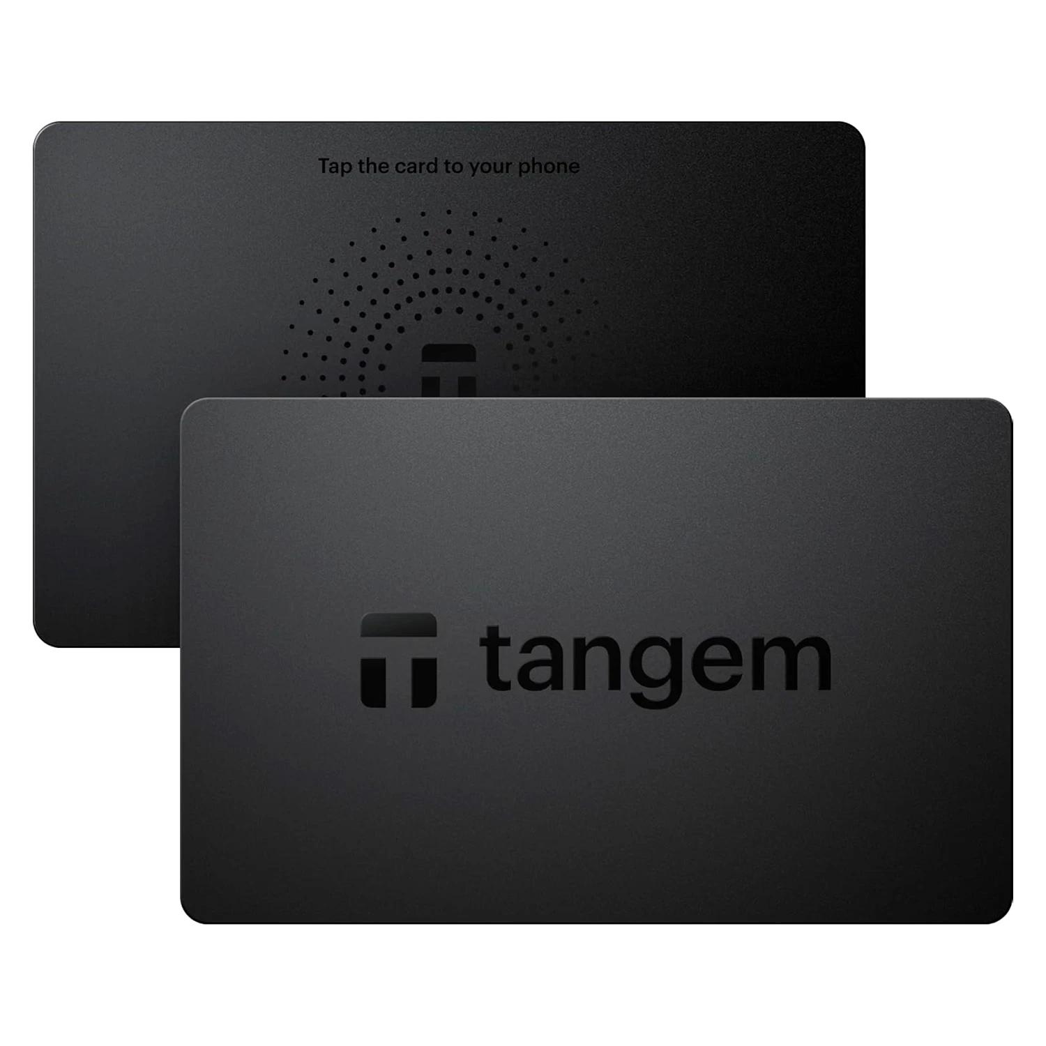 Cartera Para Criptomonedas Tangen Ring + Anel Size 6 - (2 Cartões) - Imagen 4