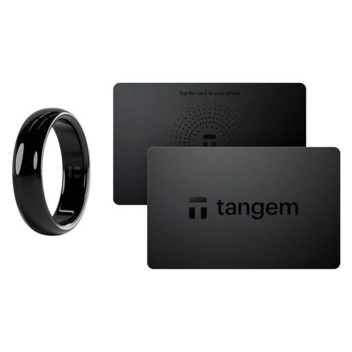 Cartera Para Criptomonedas Tangen Ring + Anel Size 7 - (2 Cartões)