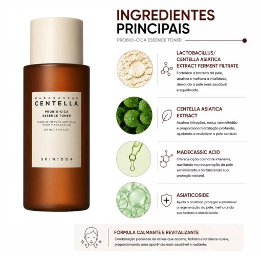 Alternative view of Esencia Facial SKIN1004 Madagascar Centella Probio-Cica Essence Toner 210ml