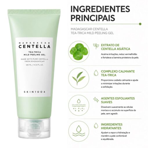 Alternative view of Exfoliante Facial SKIN1004 Madagascar Centella Tea-Trica Mild Peeling 125ml