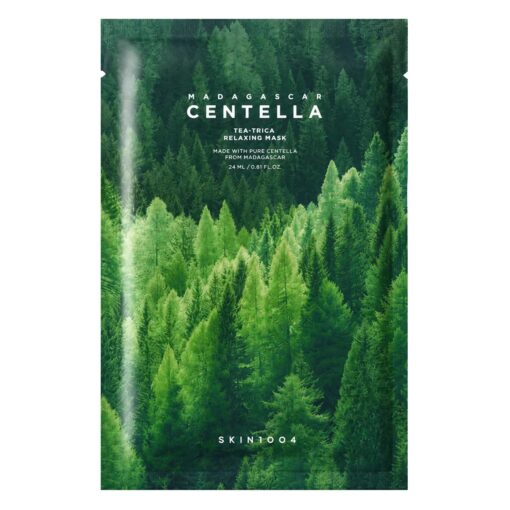 Máscara Facial SKIN1004 Madagascar Centella Tea-Trica 24ml