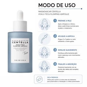 Sérum Facial SKIN1004 Madagascar Centella Hyalu-Teca Plumping Ampoule 50ml - Imagen 4