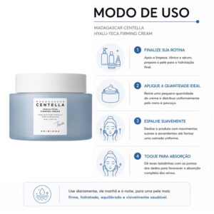 Creme Facial SKIN1004 Madagascar Centella Hyalu-Teca Firming 50ml - Imagen 4