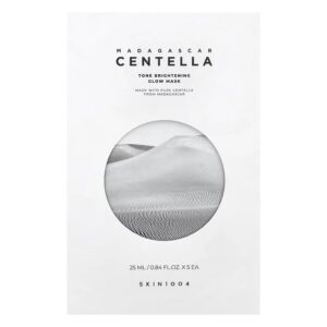Máscara Facial Skin1004 Madagascar Centella Tone Brightening - 5 Unidades